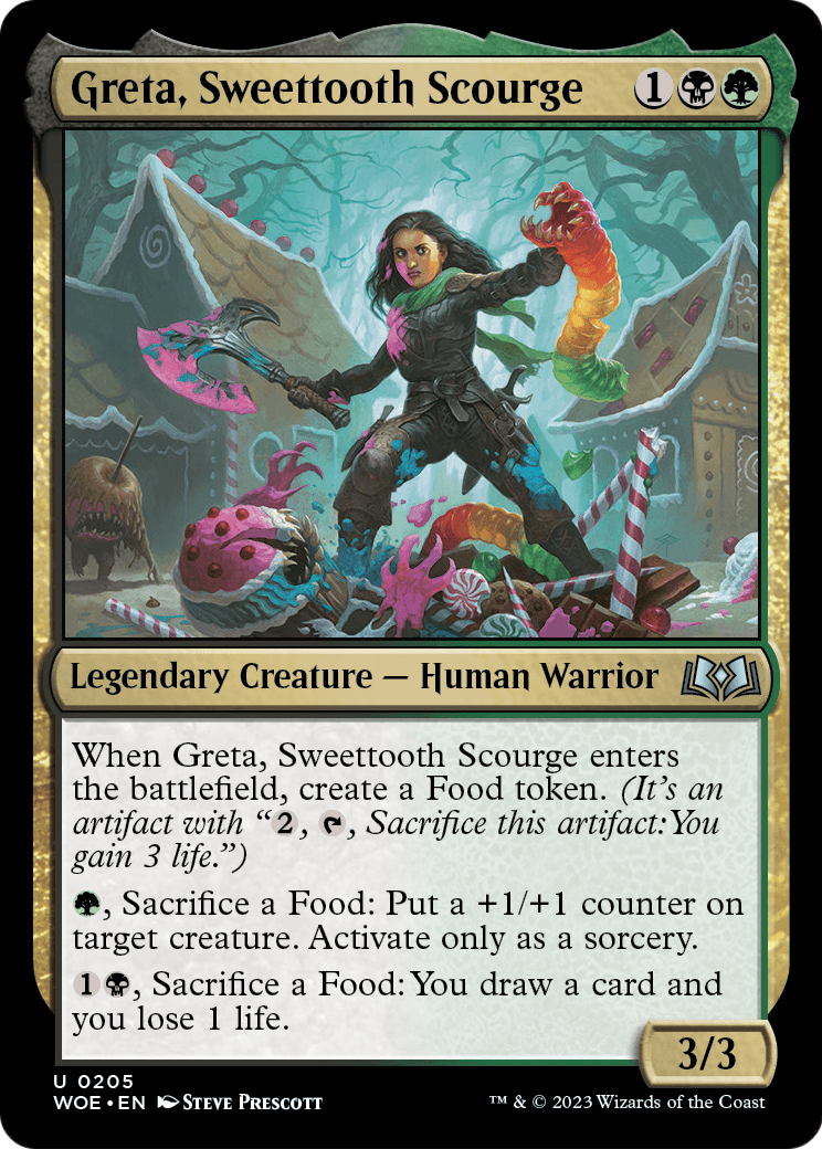 Greta, Sweettooth Scourge (WOE-205) - Wilds of Eldraine