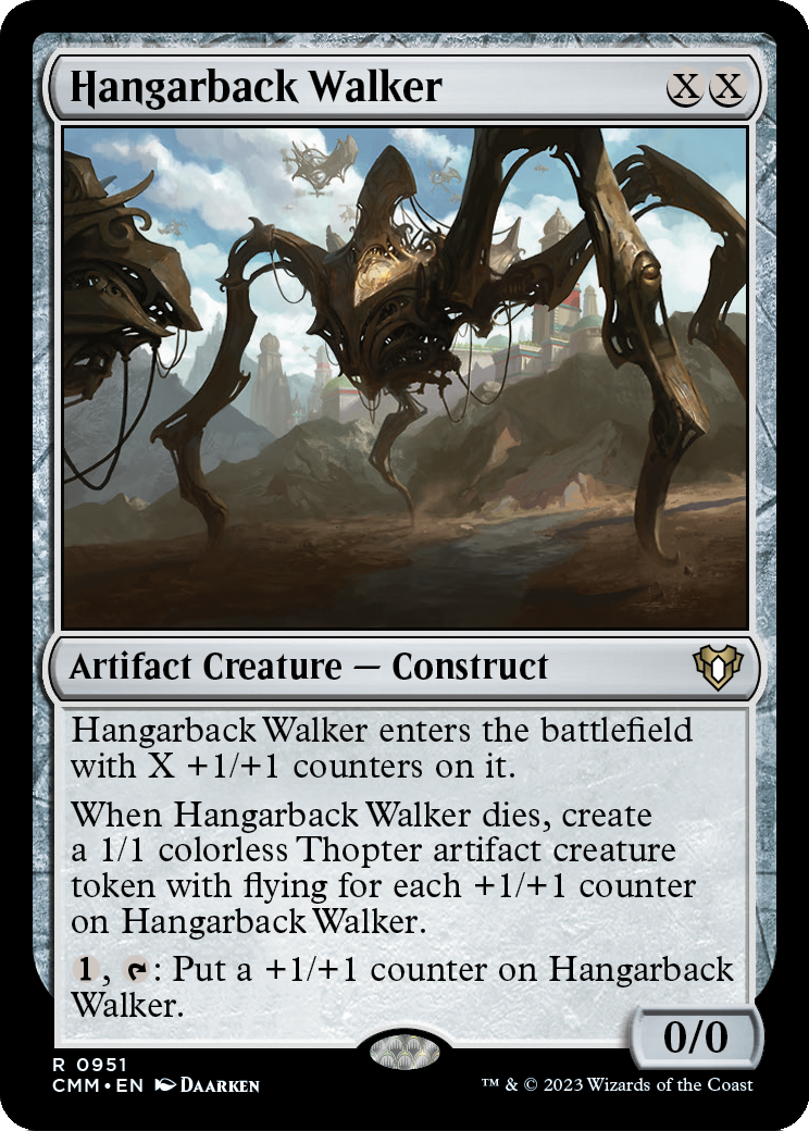 Hangarback Walker (CMM-951) - Commander Masters