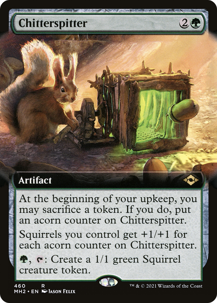 Chitterspitter (Extended Art) (MH2-460) - Modern Horizons 2: (Extended Art)