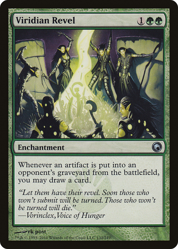 Viridian Revel (SOM-132) - Scars of Mirrodin