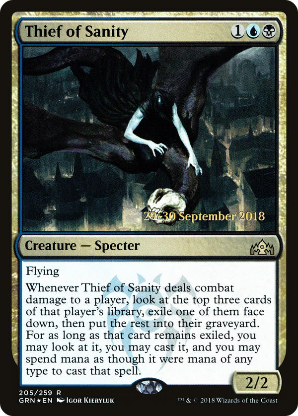 Thief of Sanity (PRE-205) - Guilds of Ravnica Promos Foil