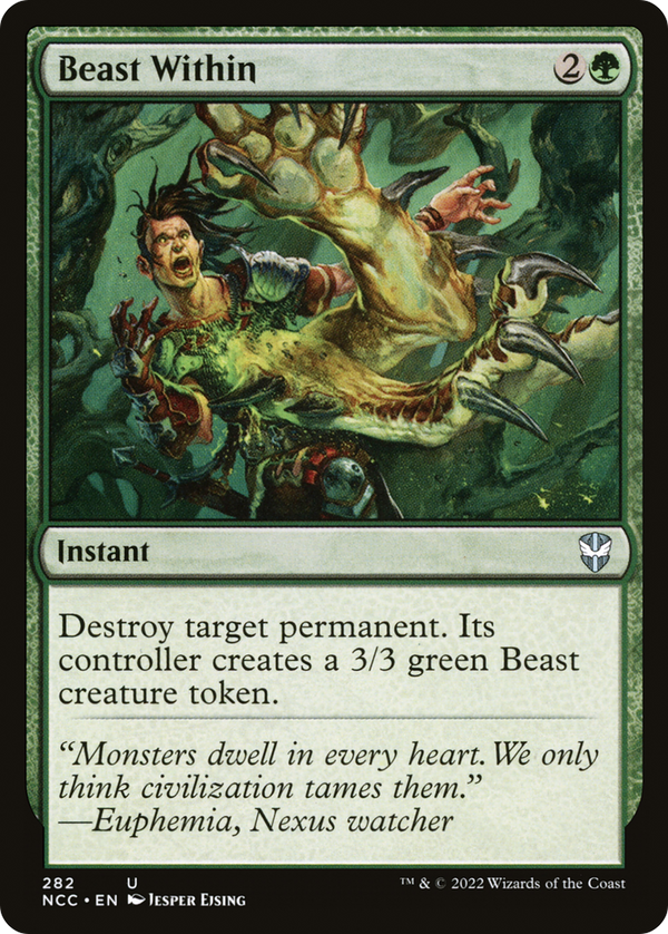 Beast Within (NCC-282) - New Capenna Commander
