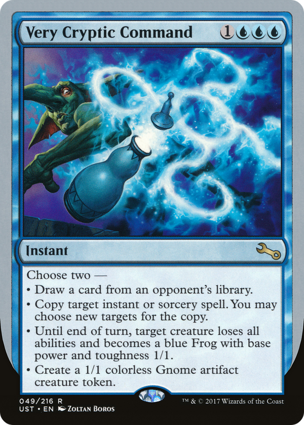 Very Cryptic Command (C) (UST-049) - Unstable