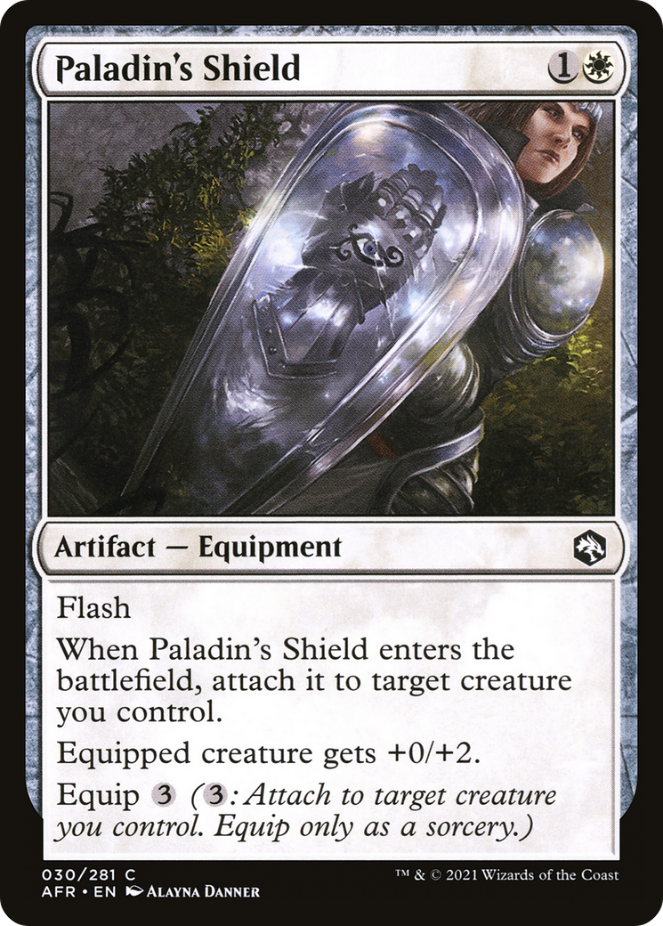 Paladin's Shield (AFR-030) - Adventures in the Forgotten Realms Foil