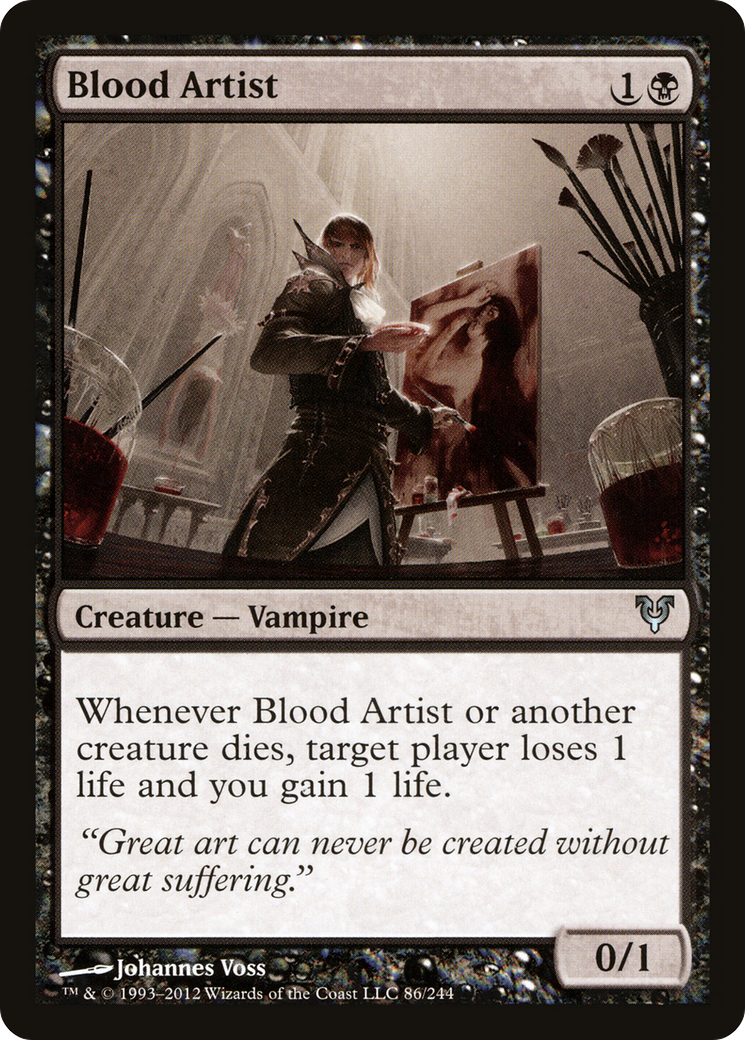 Blood Artist (AVR-086) - Avacyn Restored