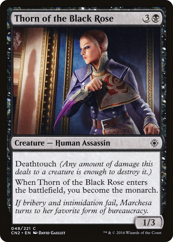 Thorn of the Black Rose (CN2-048) - Conspiracy: Take the Crown
