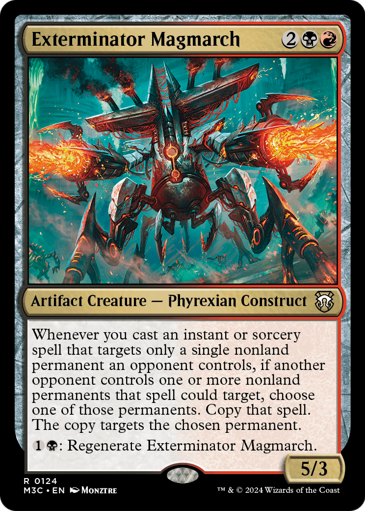 Exterminator Magmarch (M3C-124) - Modern Horizons 3 Commander