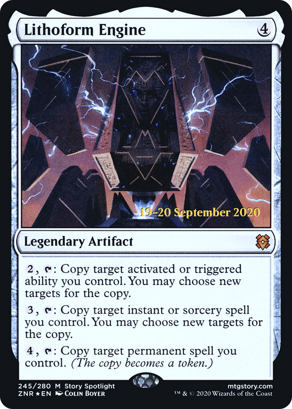 Lithoform Engine (PRE-245) - Zendikar Rising Promos Foil