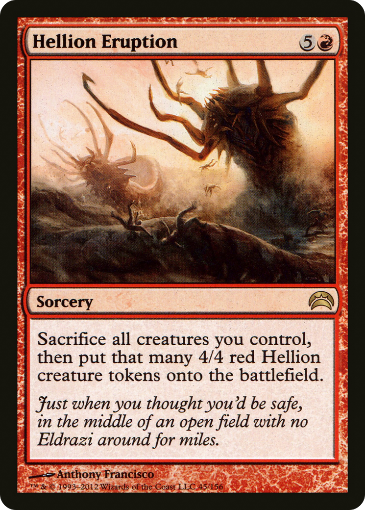 Hellion Eruption (PC2-045) - Planechase 2012 Foil