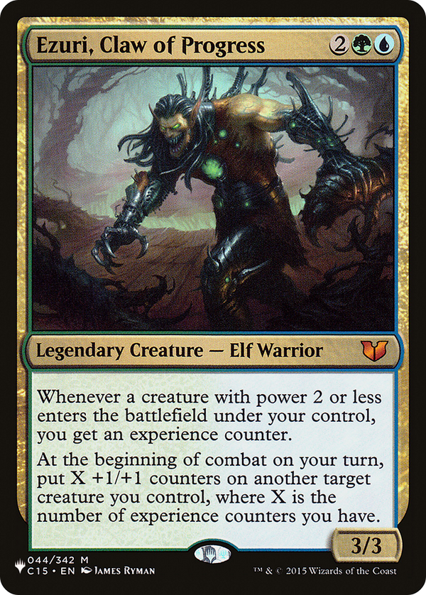 Ezuri, Claw of Progress (LIST-044/342) - The List