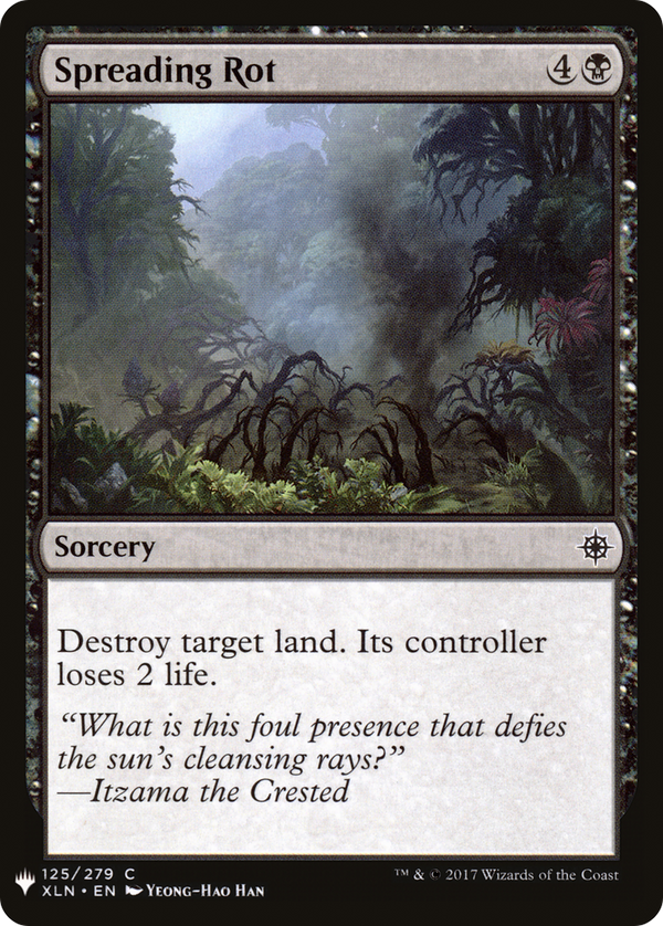 Spreading Rot (LIST-125) - The List