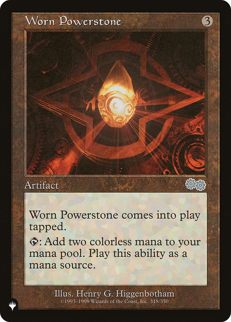 Worn Powerstone (LIST-318/350) - The List