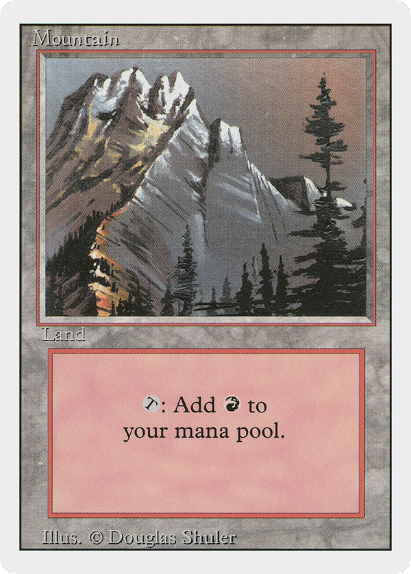 Mountain (A) (3ED-290) - Revised Edition