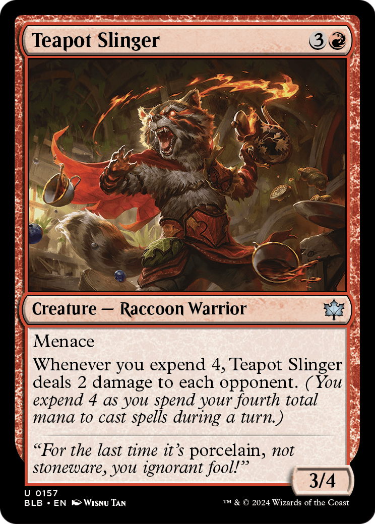 Teapot Slinger (BLB-157) - Bloomburrow