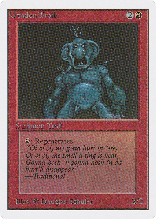 Uthden Troll (2ED-) - Unlimited Edition