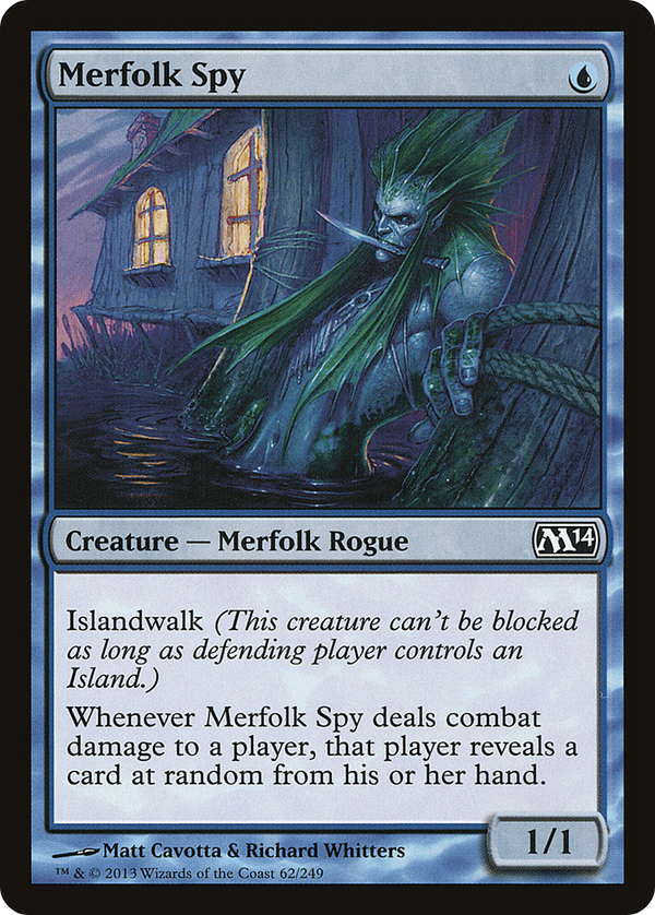 Merfolk Spy (M14-062) - Magic 2014