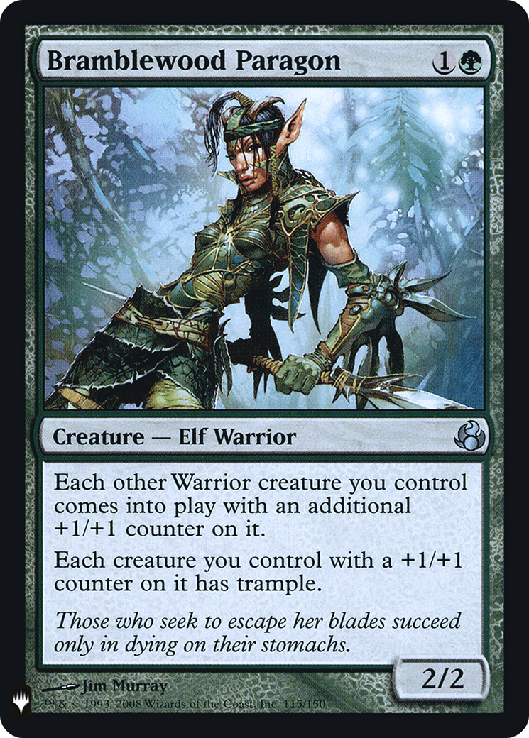 Bramblewood Paragon (LIST-115) - The List Foil