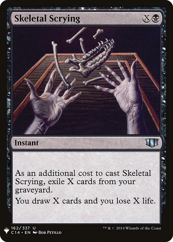 Skeletal Scrying (LIST-162) - The List