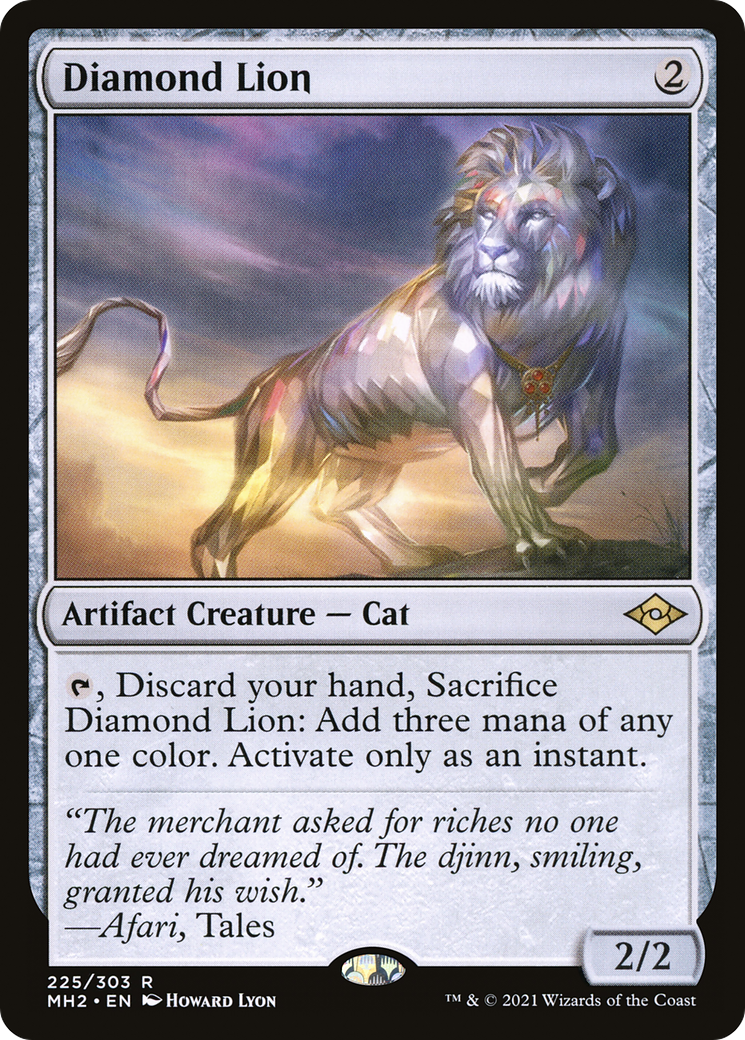 Diamond Lion (MH2-225) - Modern Horizons 2