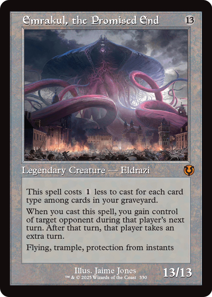 Emrakul, the Promised End (Retro Frame) (INR-330) - Innistrad Remastered Foil