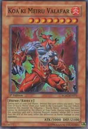 Koa'ki Meiru Valafar (RGBT-EN021) - Raging Battle 1st Edition
