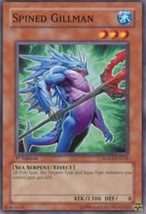 Spined Gillman (RGBT-EN034) - Raging Battle 1st Edition