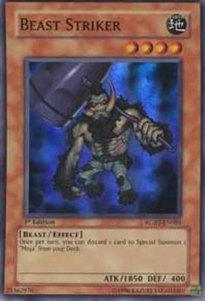 Beast Striker (RGBT-EN085) - Raging Battle 1st Edition