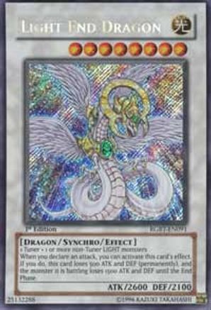 Light End Dragon (RGBT-EN091) - Raging Battle 1st Edition