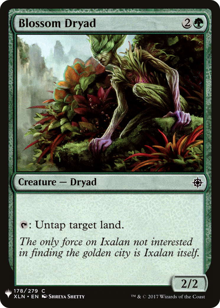 Blossom Dryad (LIST-178) - The List