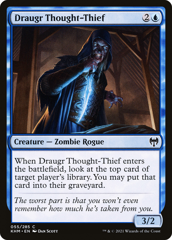 Draugr Thought-Thief (KHM-055) - Kaldheim