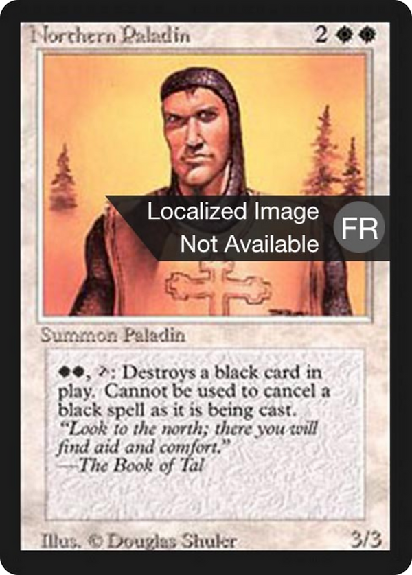 Northern Paladin (FBB-) - Foreign Black Border