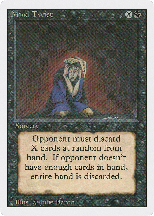 Mind Twist (3ED-) - Revised Edition