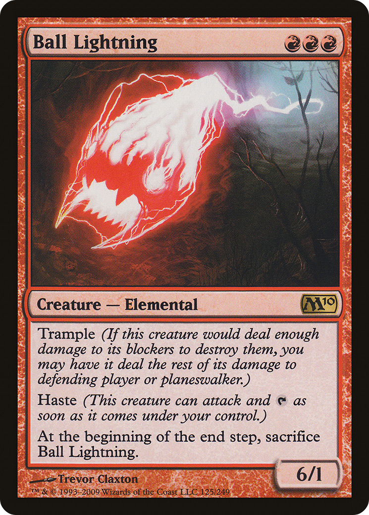 Ball Lightning (M10-125) - Magic 2010