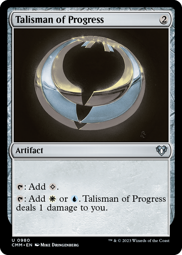 Talisman of Progress (CMM-980) - Commander Masters