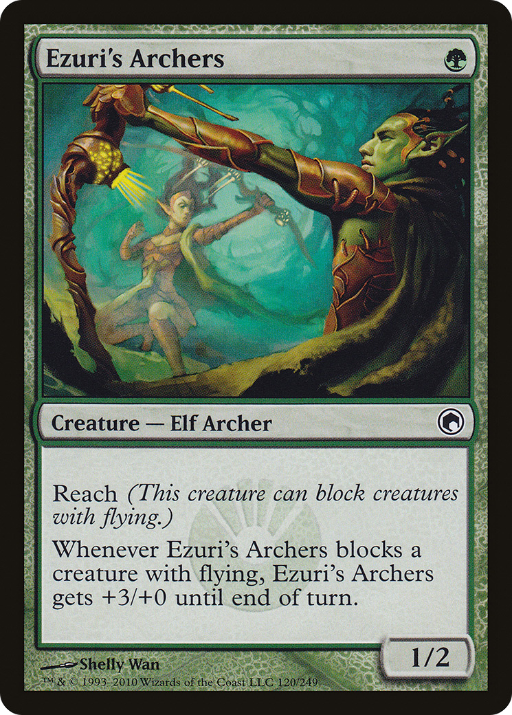 Ezuri's Archers (SOM-120) - Scars of Mirrodin Foil