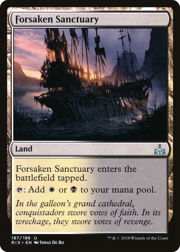 Forsaken Sanctuary (RIX-187) - Rivals of Ixalan Foil