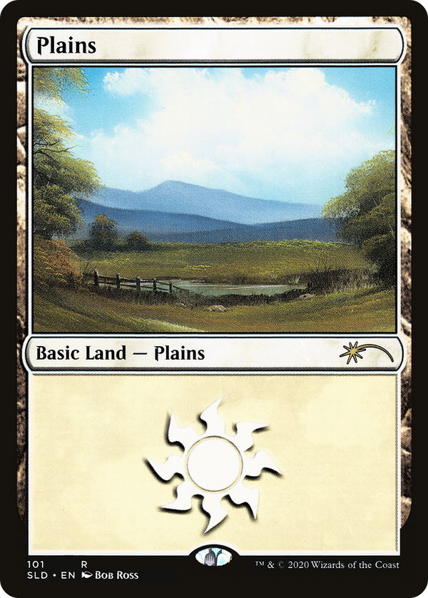 Plains (101) (Bob Ross) (SLD-101) - Secret Lair Drop Foil