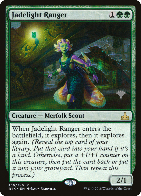 Jadelight Ranger (PPM20-136) - Rivals of Ixalan Promos