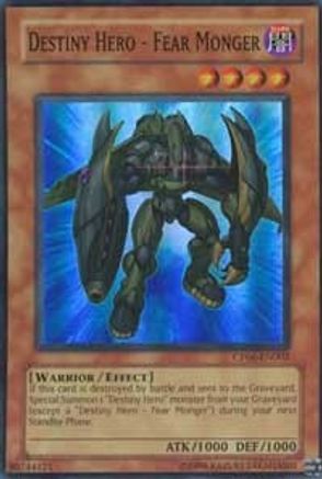 Destiny Hero - Fear Monger (CP06-EN002 ) - Champion Pack 6 Unlimited