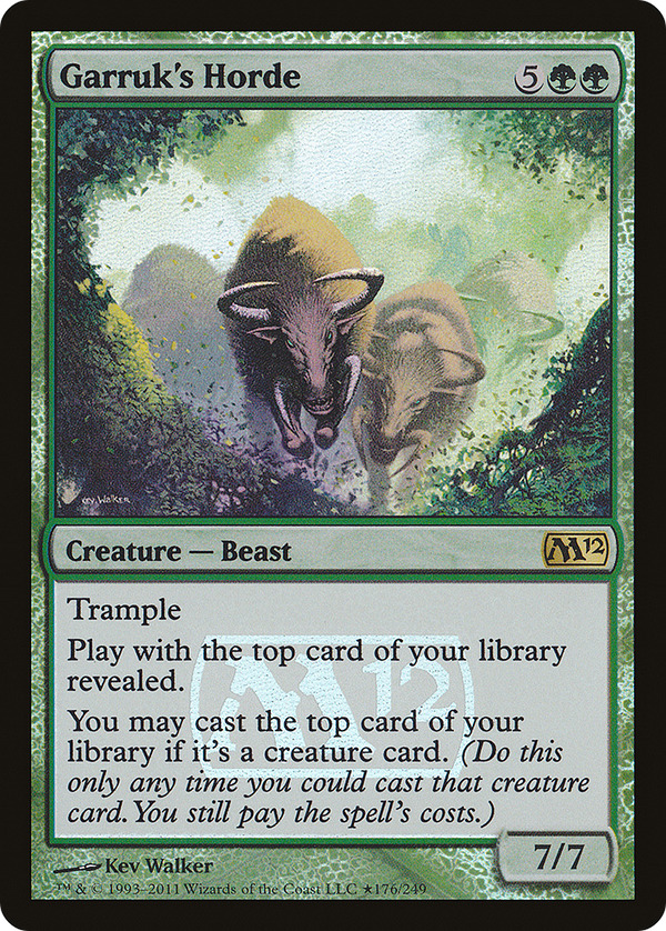 Garruk's Horde (LARP-176) - Magic 2012 Promos Foil