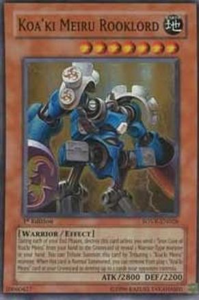 Koa'ki Meiru Rooklord (SOVR-EN028) - Stardust Overdrive 1st Edition