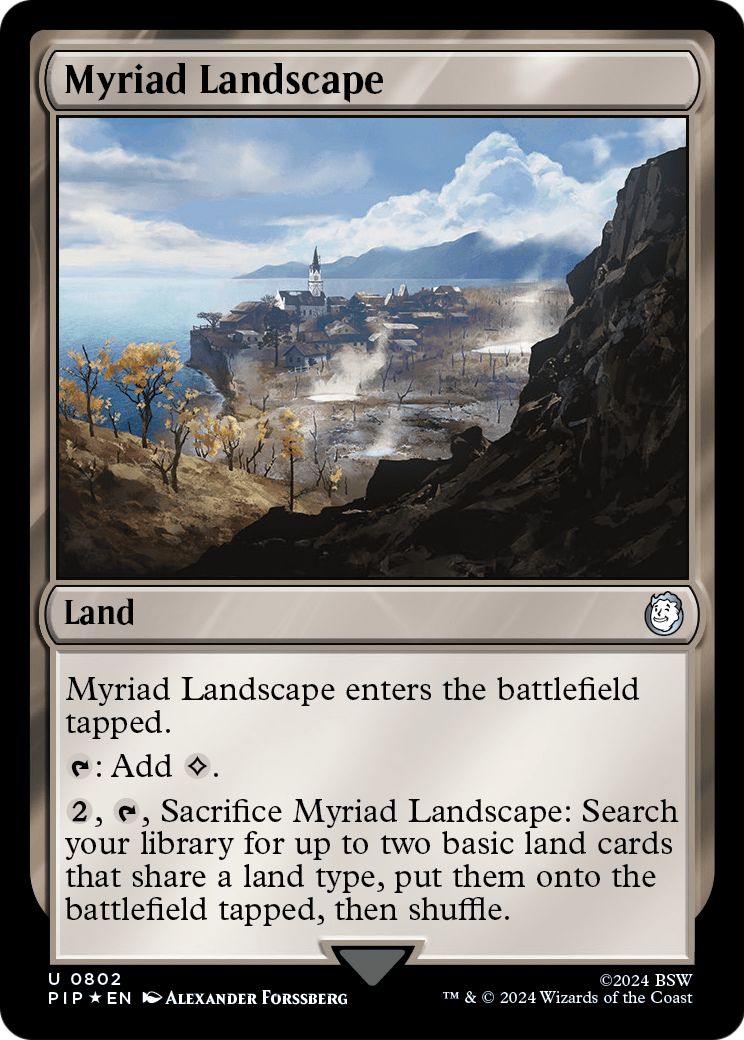 Myriad Landscape (Surge Foil) (PIP-802) - Fallout Foil