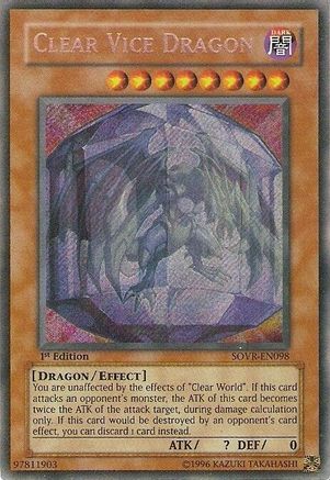 Clear Vice Dragon (SOVR-EN098) - Stardust Overdrive Unlimited