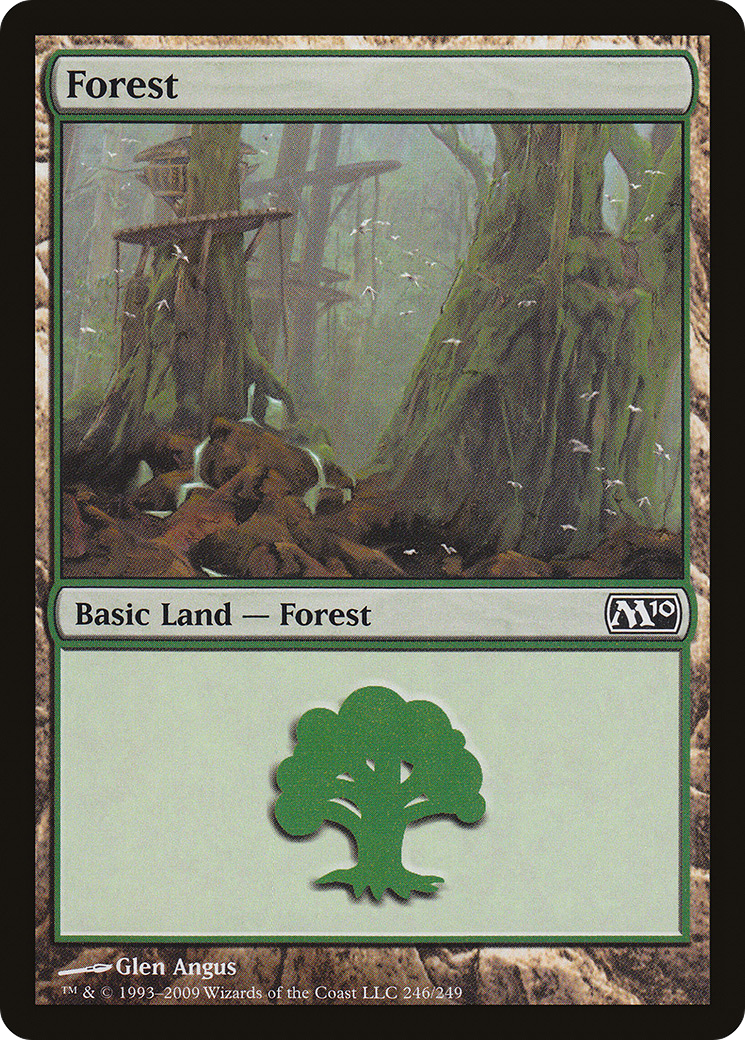 Forest (246) (M10-246) - Magic 2010