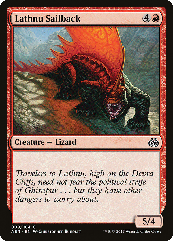 Lathnu Sailback (AER-089) - Aether Revolt