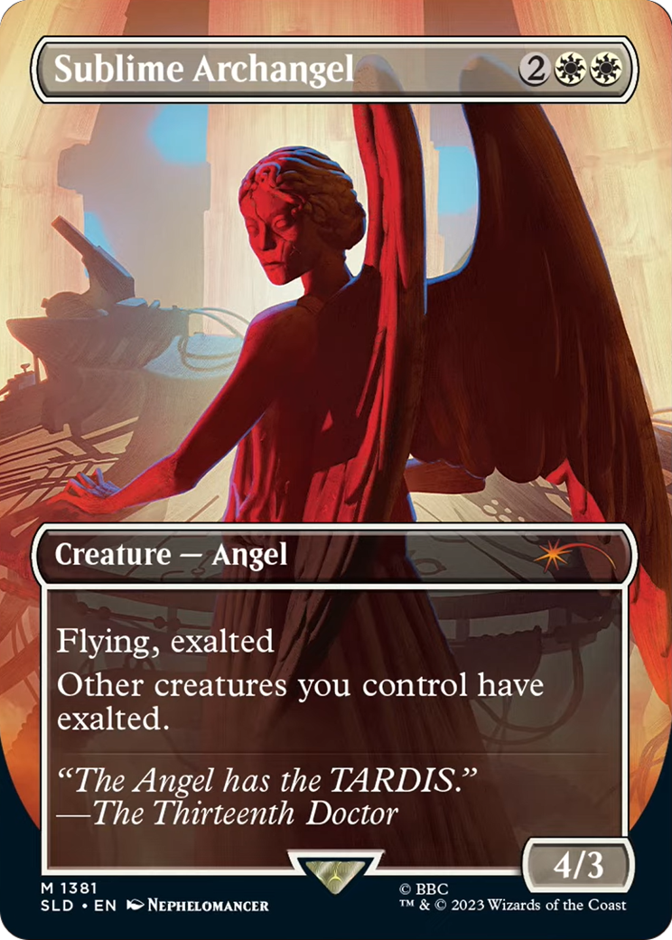 Sublime Archangel (SLD-1381) - Secret Lair Drop (Borderless)