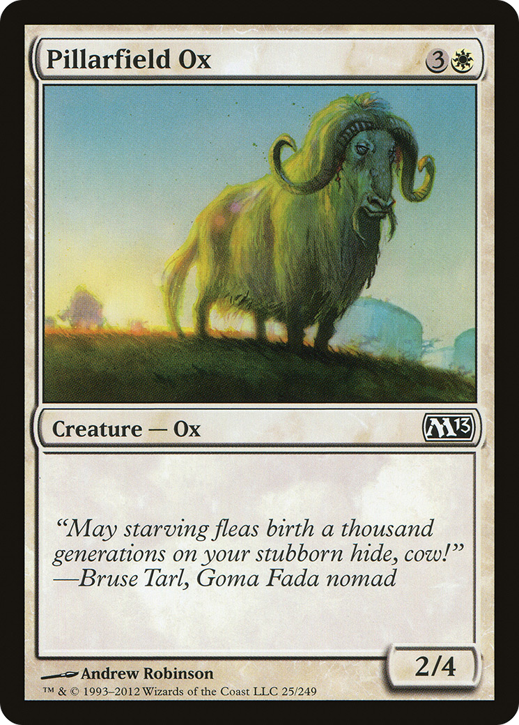Pillarfield Ox (M13-025) - Magic 2013