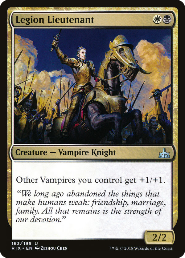 Legion Lieutenant (RIX-163) - Rivals of Ixalan