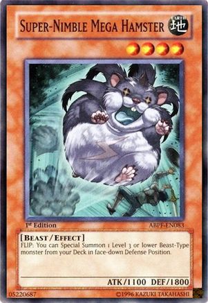 Super-Nimble Mega Hamster (ABPF-EN083) - Absolute Powerforce 1st Edition