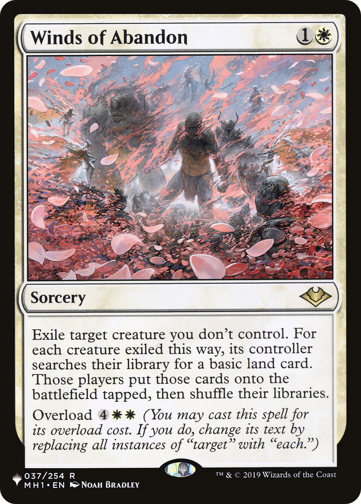 Winds of Abandon (LIST-037/254) - The List